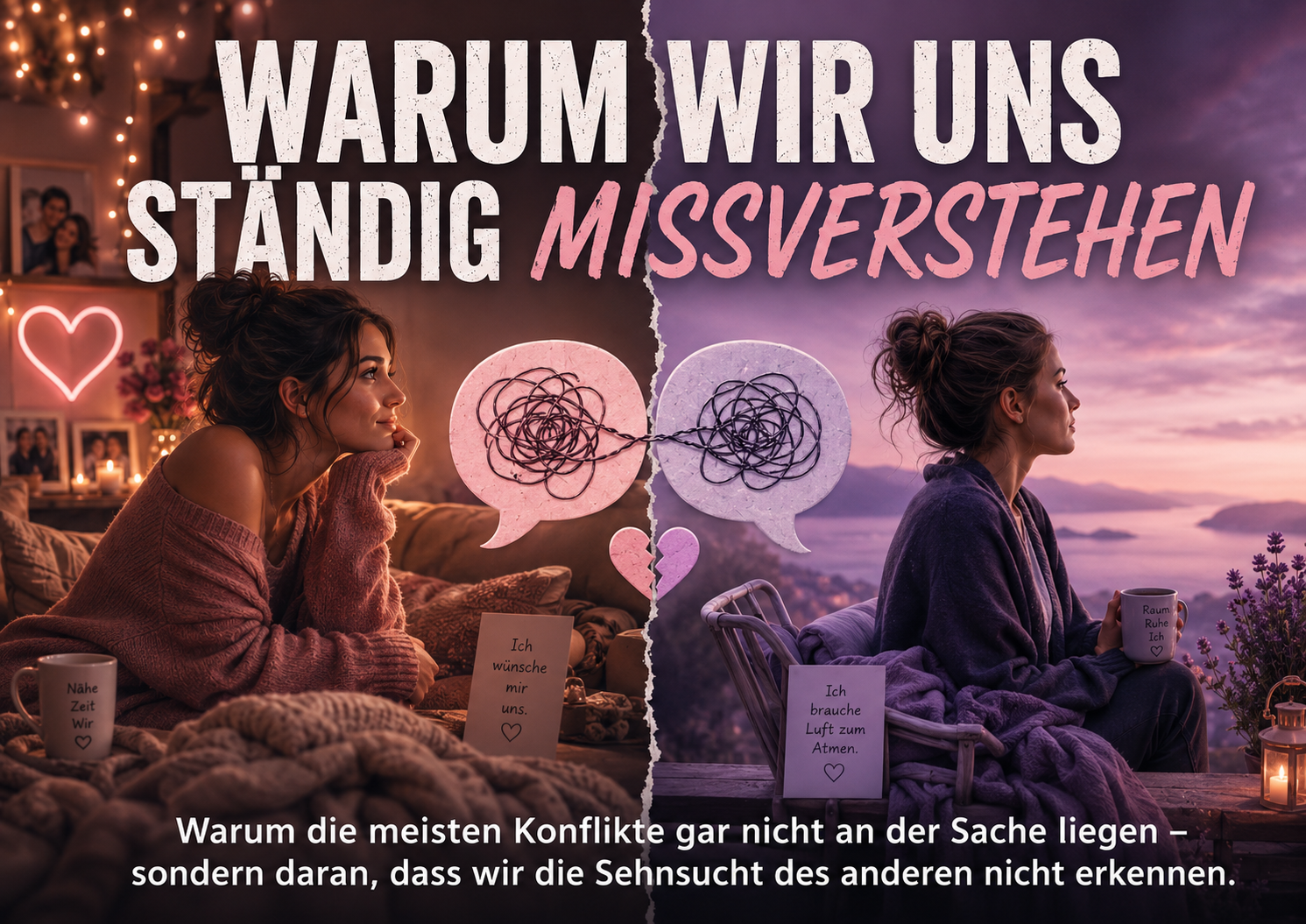 Warum wir uns ständig missverstehen